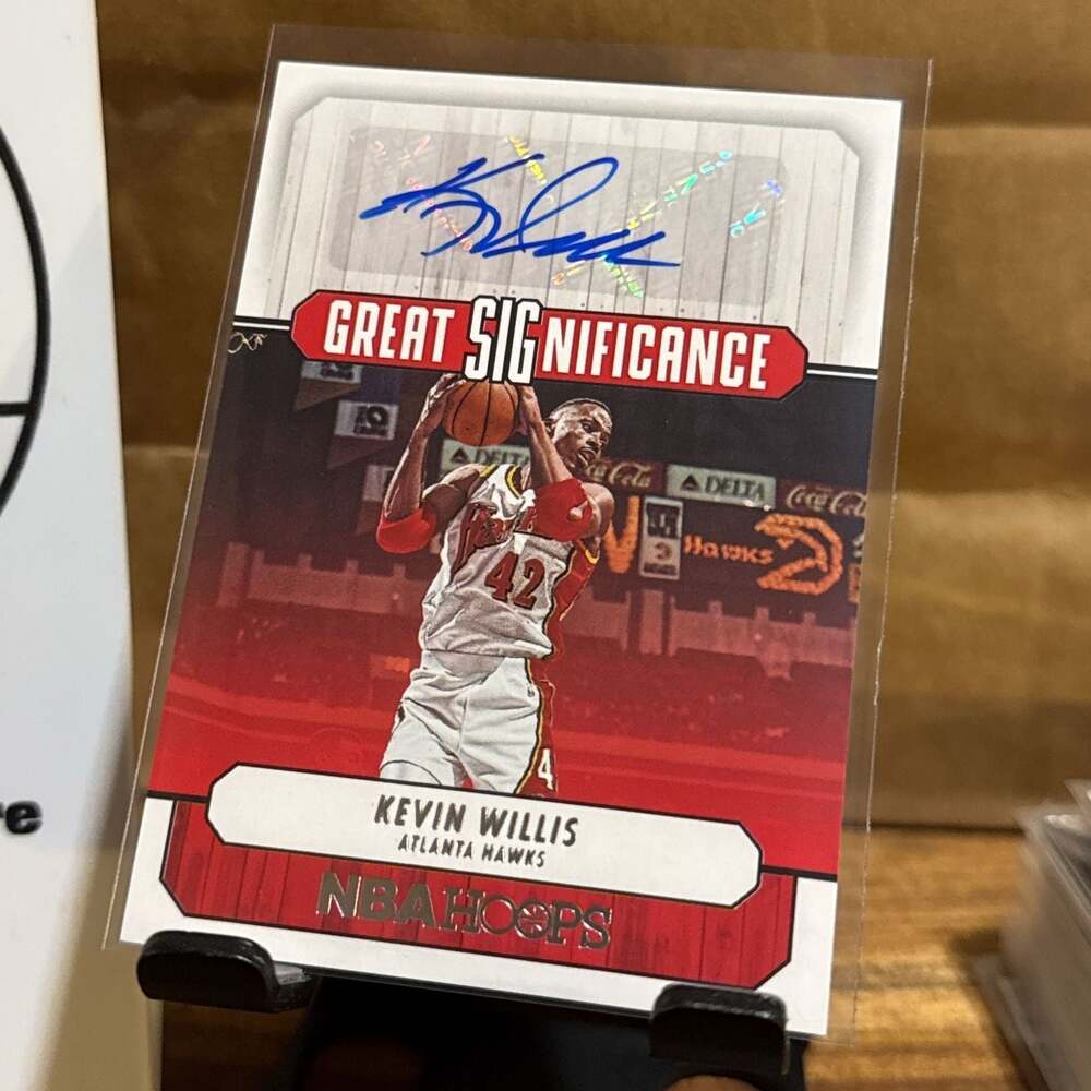 2022-23 Hoops #GS-KVW Kevin Willis Great SIGnificance